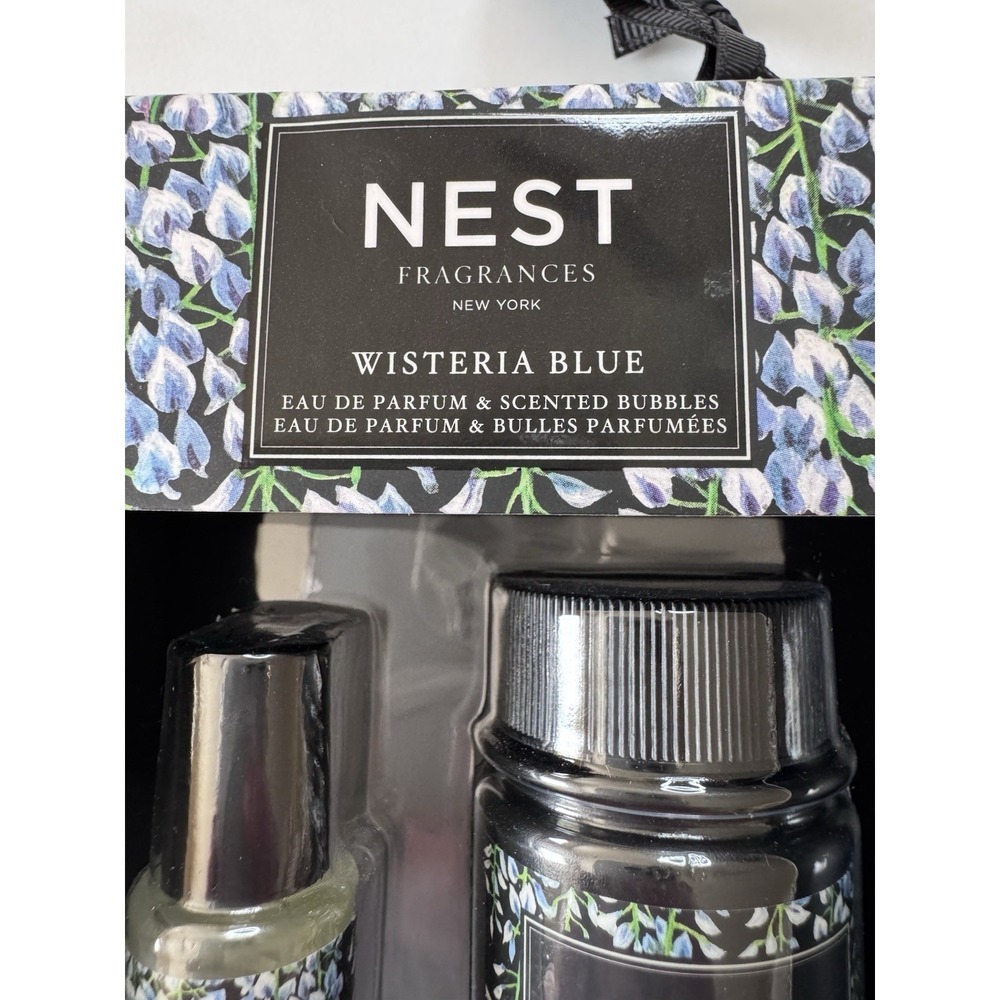 NEST Fragrances Wisteria Blue Eau de Parfum & Scented Bubbles 2-Piece Gift Set - Picture 4 of 5